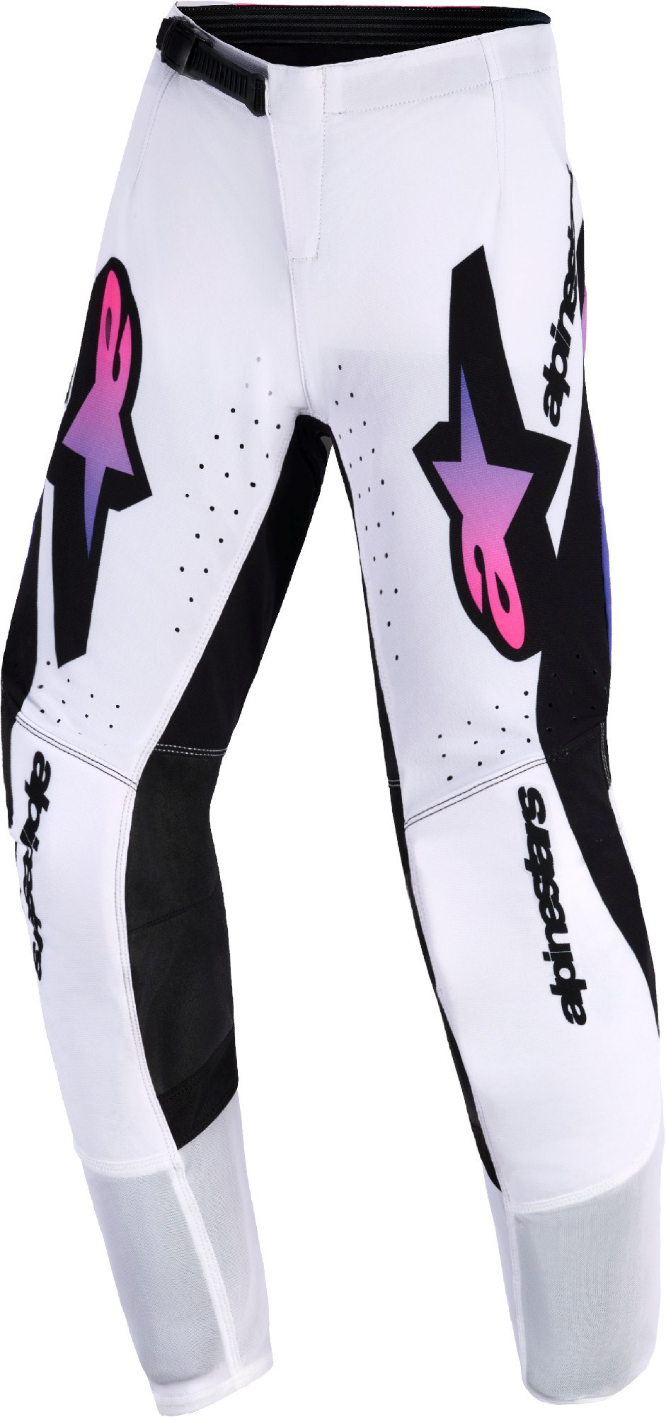 Alpinestars Supertech Vista Детские штаны для мотокросса white_black_purple 22 