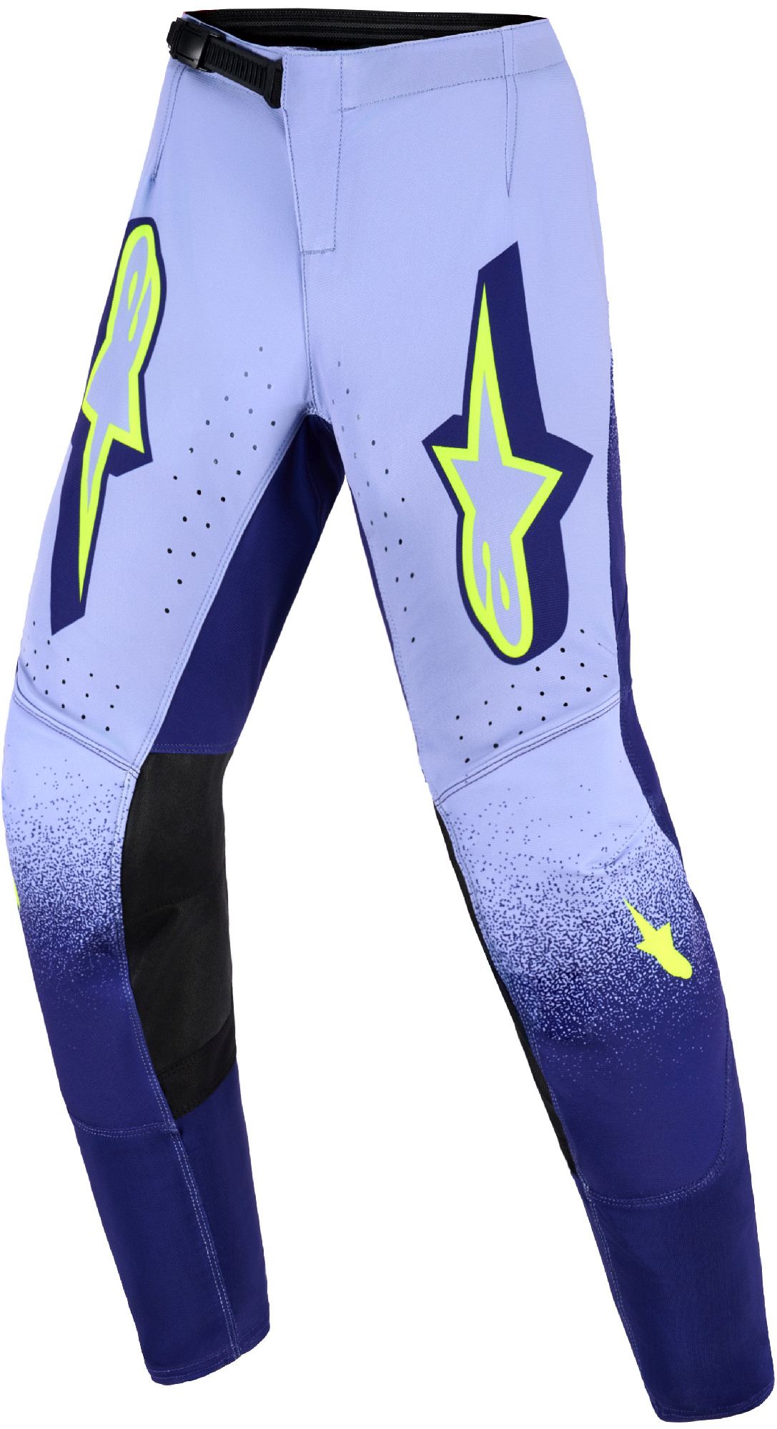 Alpinestars Unisex Kids Purple Yellow Supertech Scenz Kids Motocross Pants, Purple-Yellow, Size 26