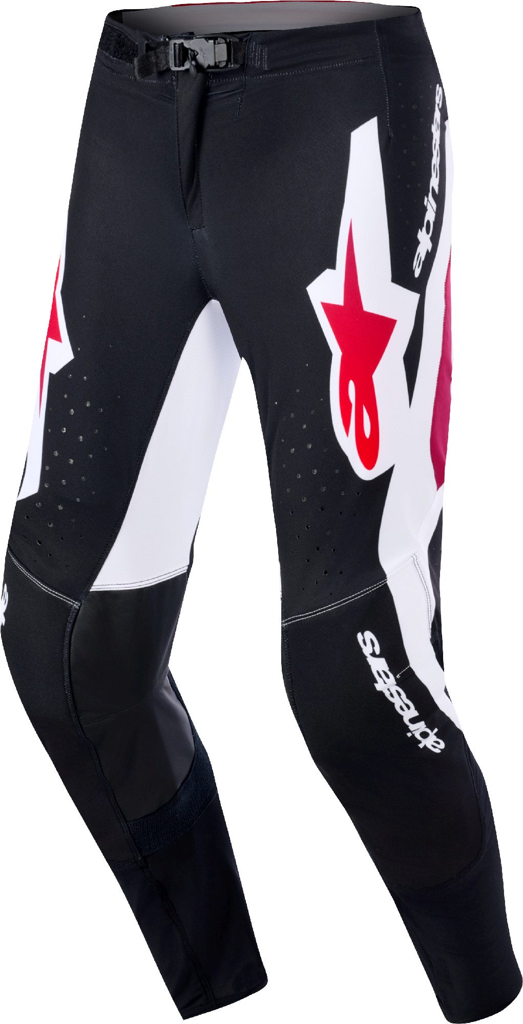 Alpinestars Supertech Pro Vista Штаны для мотокросса Черный/Красный 38 