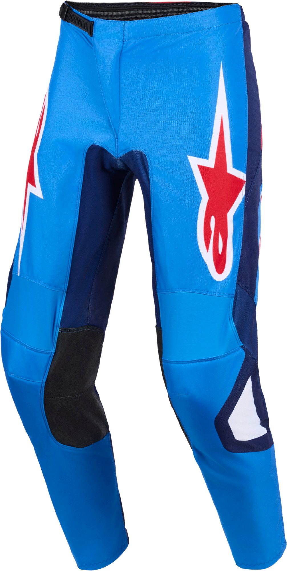 Alpinestars Men's Grey Blue Fluid Grid Motocross Pants, Grey-Blue, Size 34 For