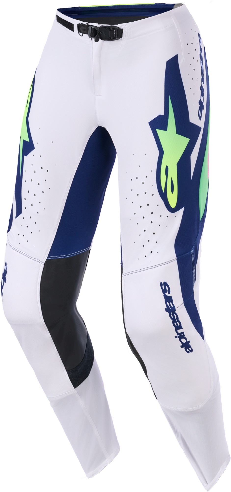 Alpinestars Supertech Vista Штаны для мотокросса Серый/Синий 38 