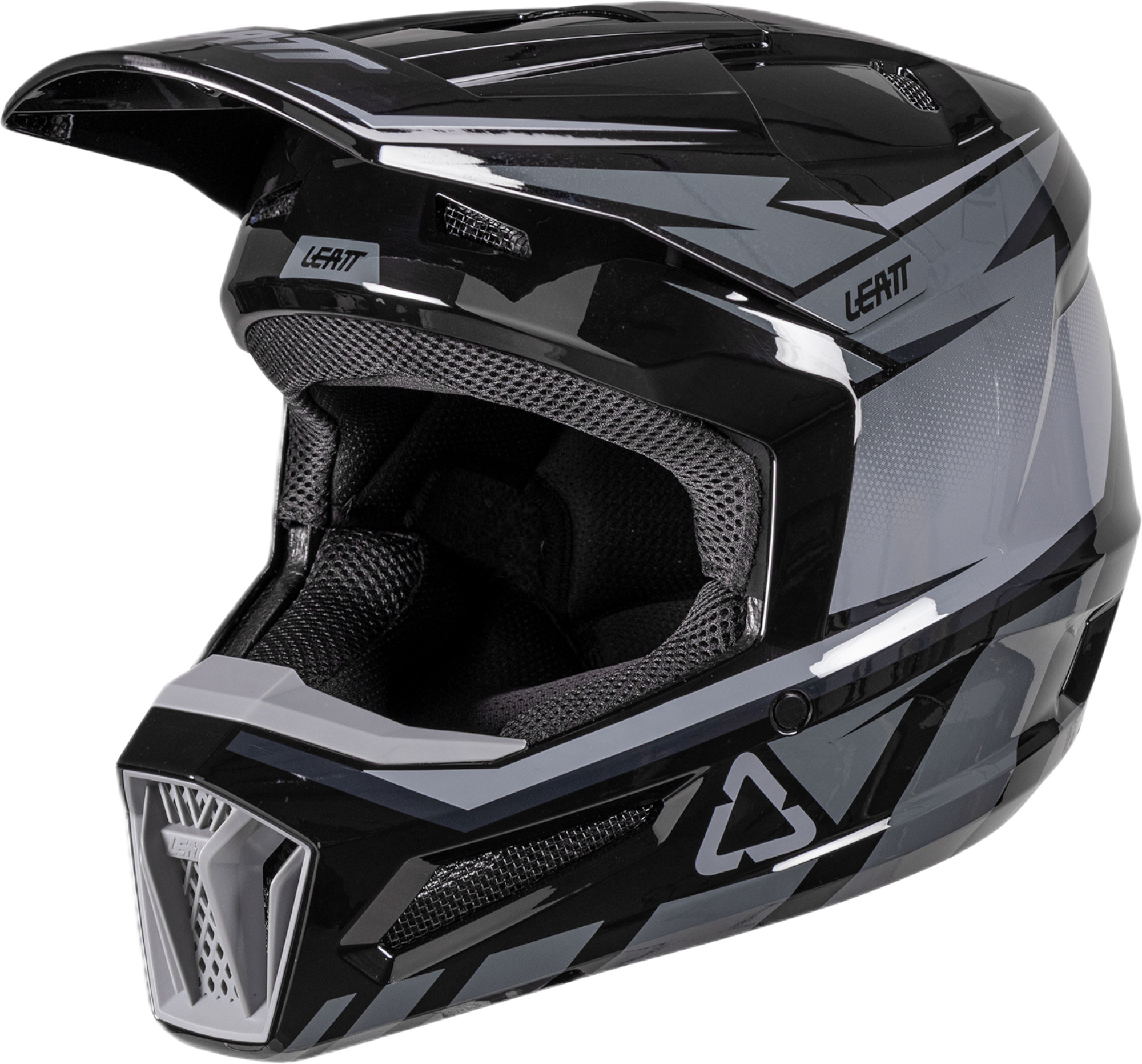 Leatt 2.5 V26 Шлем для мотокросса Черный/Серый L (59/60) 