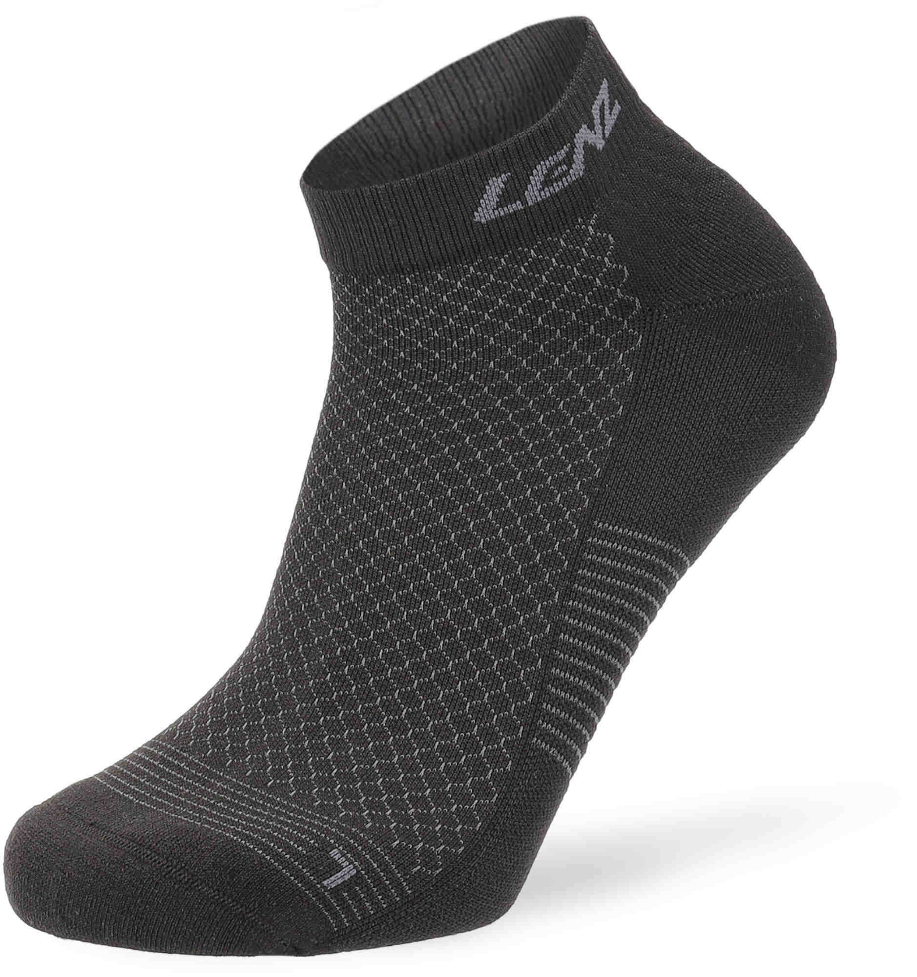 Lenz Think About Cool Active 1 Short Chaussettes, noir, taille 39 - 41 pour Hommes
