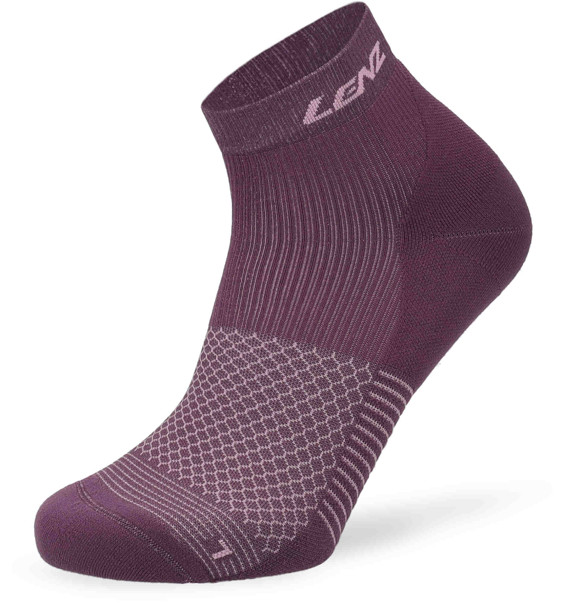 Lenz Think About Cool Active 1 Low Chaussettes, pourpre, taille 35 - 38 pour Hommes