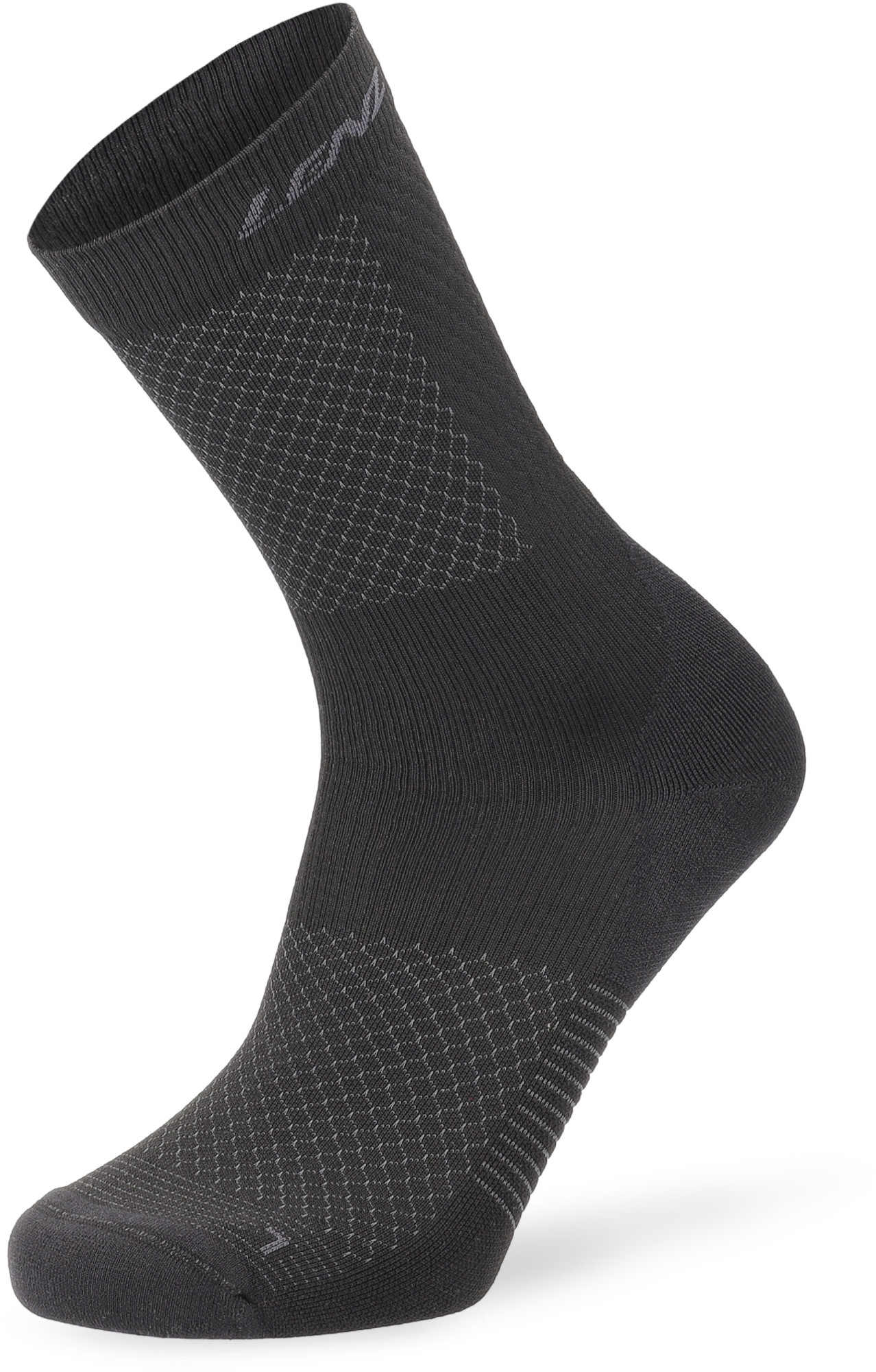 Lenz Think About Cool Active 1 Mid Chaussettes, noir, taille 39 - 41 pour Hommes