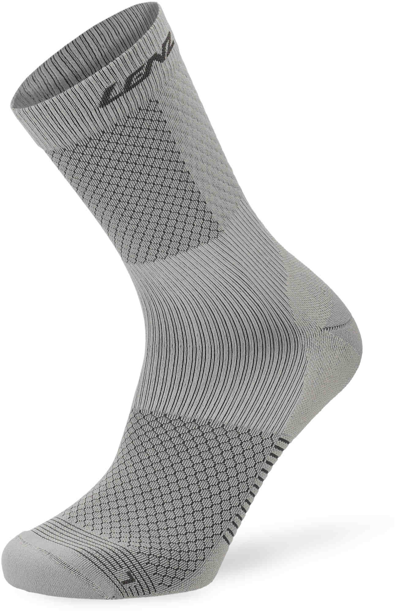 Lenz Think About Cool Active 1 Mid Chaussettes, gris, taille 35 - 38 pour Hommes