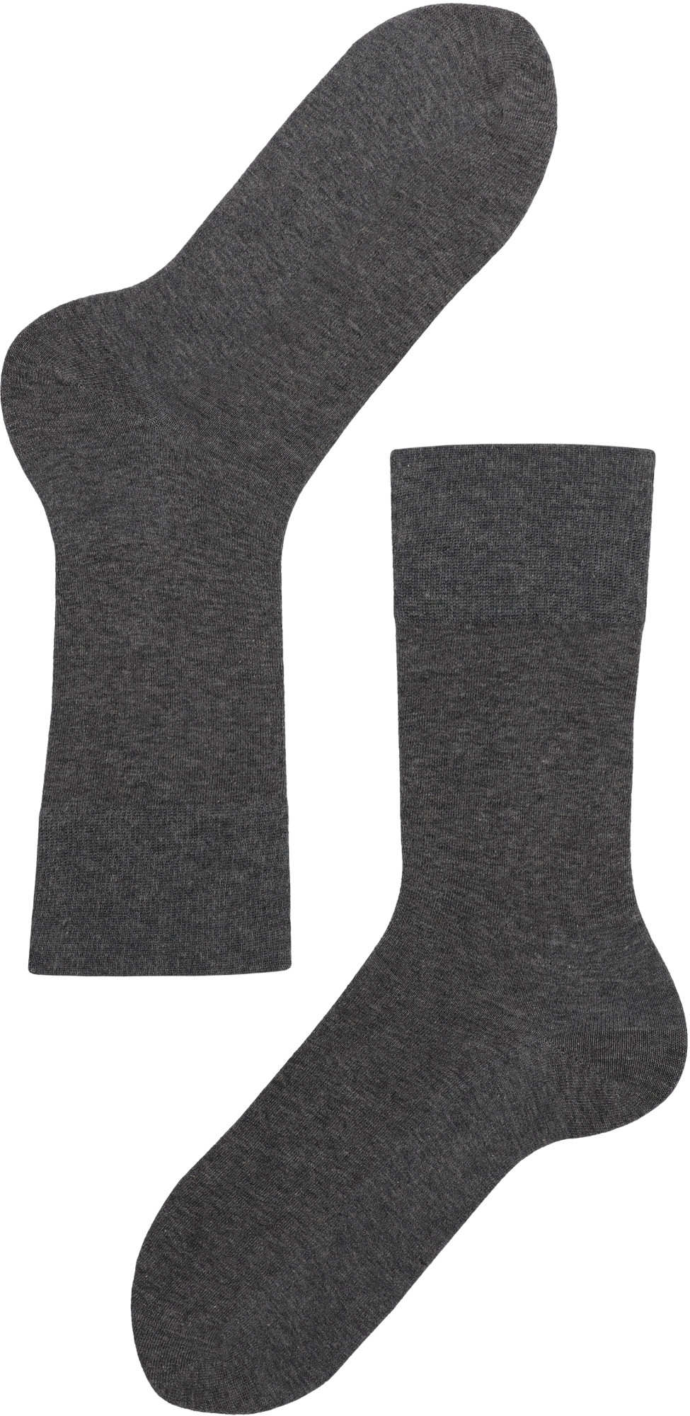 Lenz Think About Chaussettes - Paquet de 2, gris, taille 45 - 47 pour Hommes