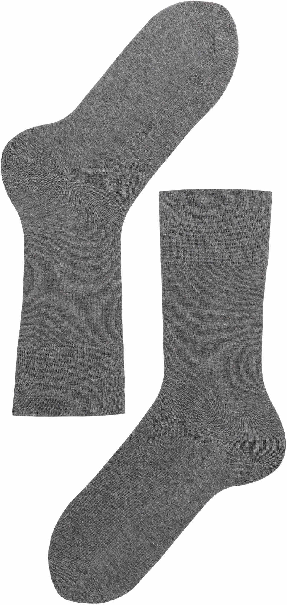 Lenz Think About Chaussettes - Paquet de 2, gris, taille 42 - 44 pour Hommes