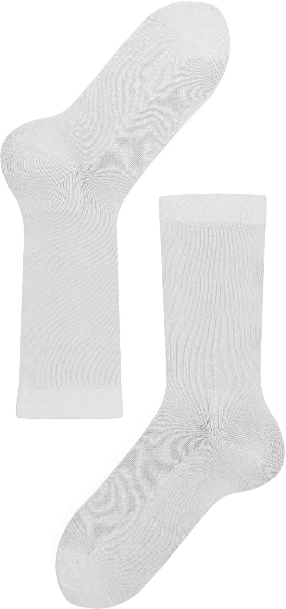 Lenz Think About Chaussettes - Paquet de 2, blanc, taille 39 - 41 pour Hommes