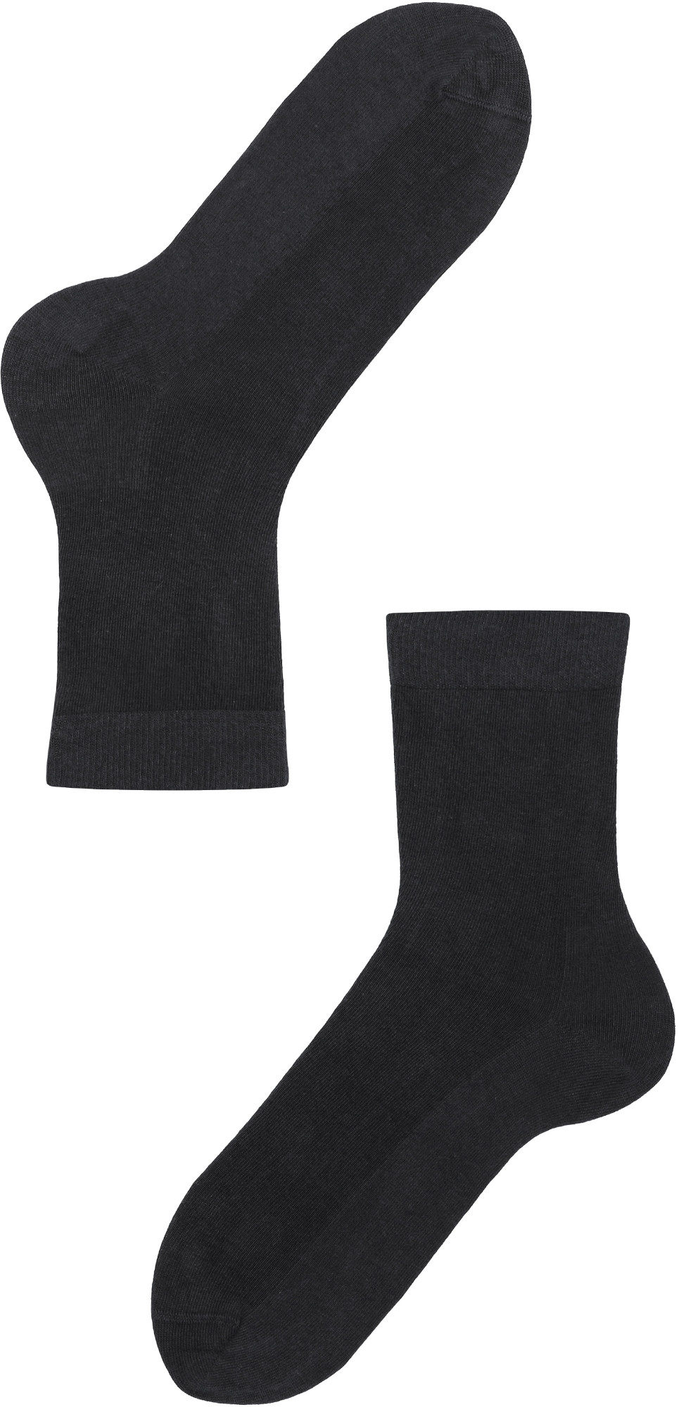 Lenz Think About Chaussettes Femme - Paquet de 2, noir, taille 35 - 38 pour Femmes