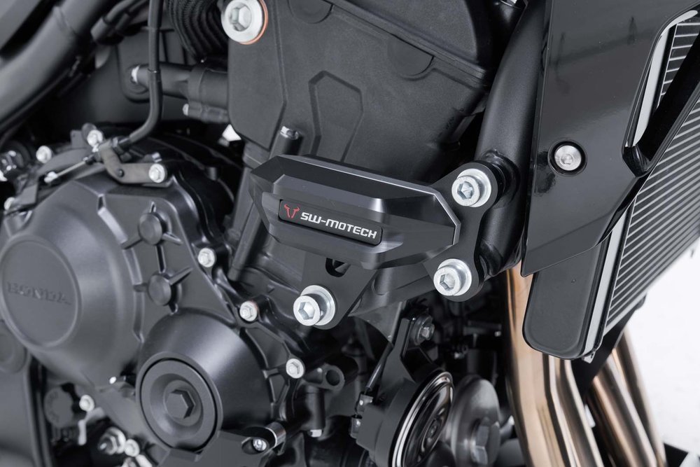 SW-Motech Sturzpad-Kit - Schwarz. Honda CB1000 Hornet (24-).