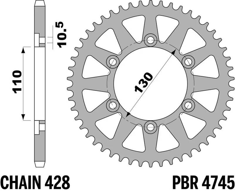 PBR Couronne Acier Standard - 428