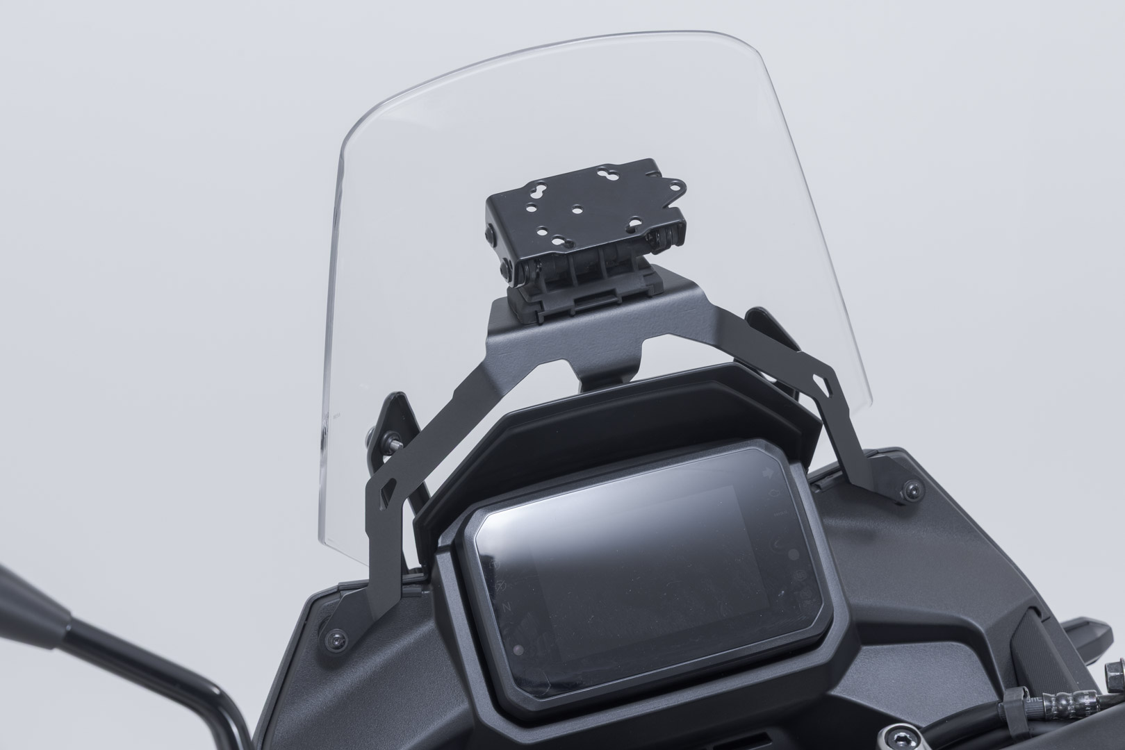 Sw-Motech Unisex Black Gps Mount For Cockpit - Honda Xl750 Transalp (24-).