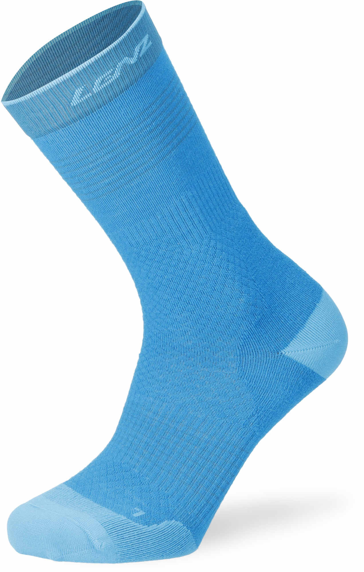 Lenz Think About Merino Outdoor 1 Mid Chaussettes, bleu, taille 42 - 44 pour Hommes