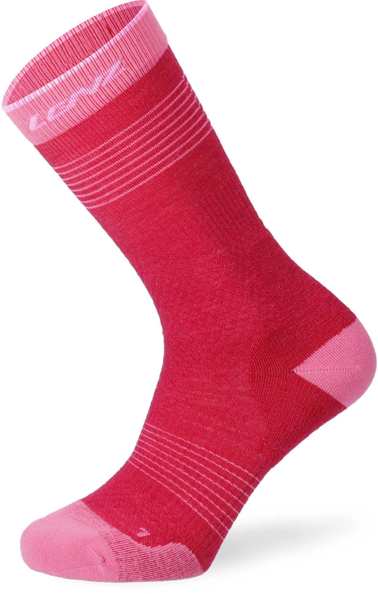 Lenz Think About Merino Outdoor 1 Mid Chaussettes, rose, taille 35 - 38 pour Hommes