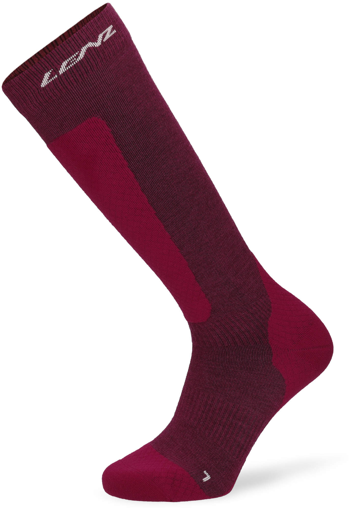 Lenz Think About Merino Winter 2 Chaussettes, rouge-pourpre, taille 39 - 41 pour Hommes