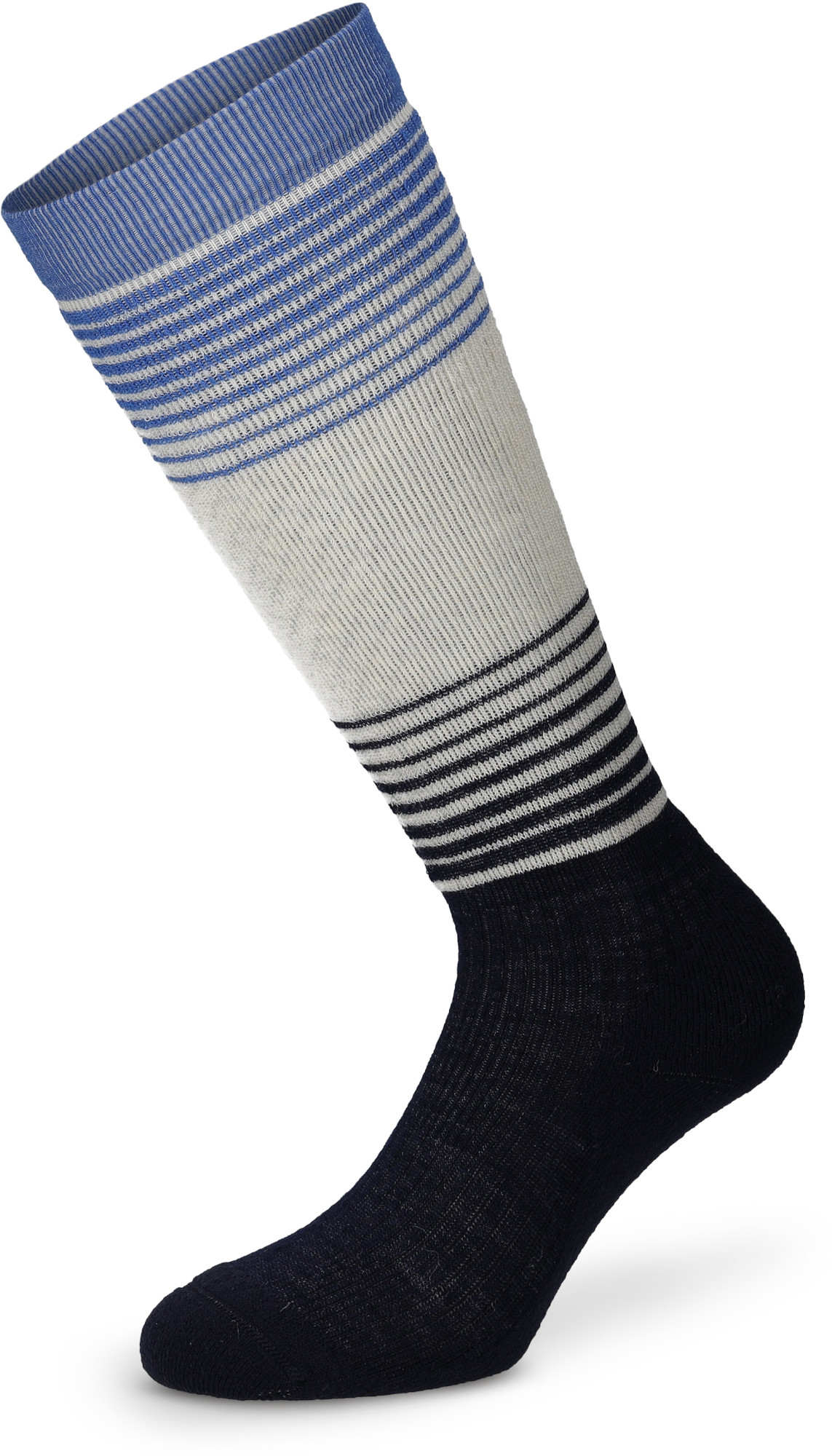 Lenz Think About Merino Winter 1 Chaussettes pour enfants, bleu, taille 35 - 38 pour Des gamins