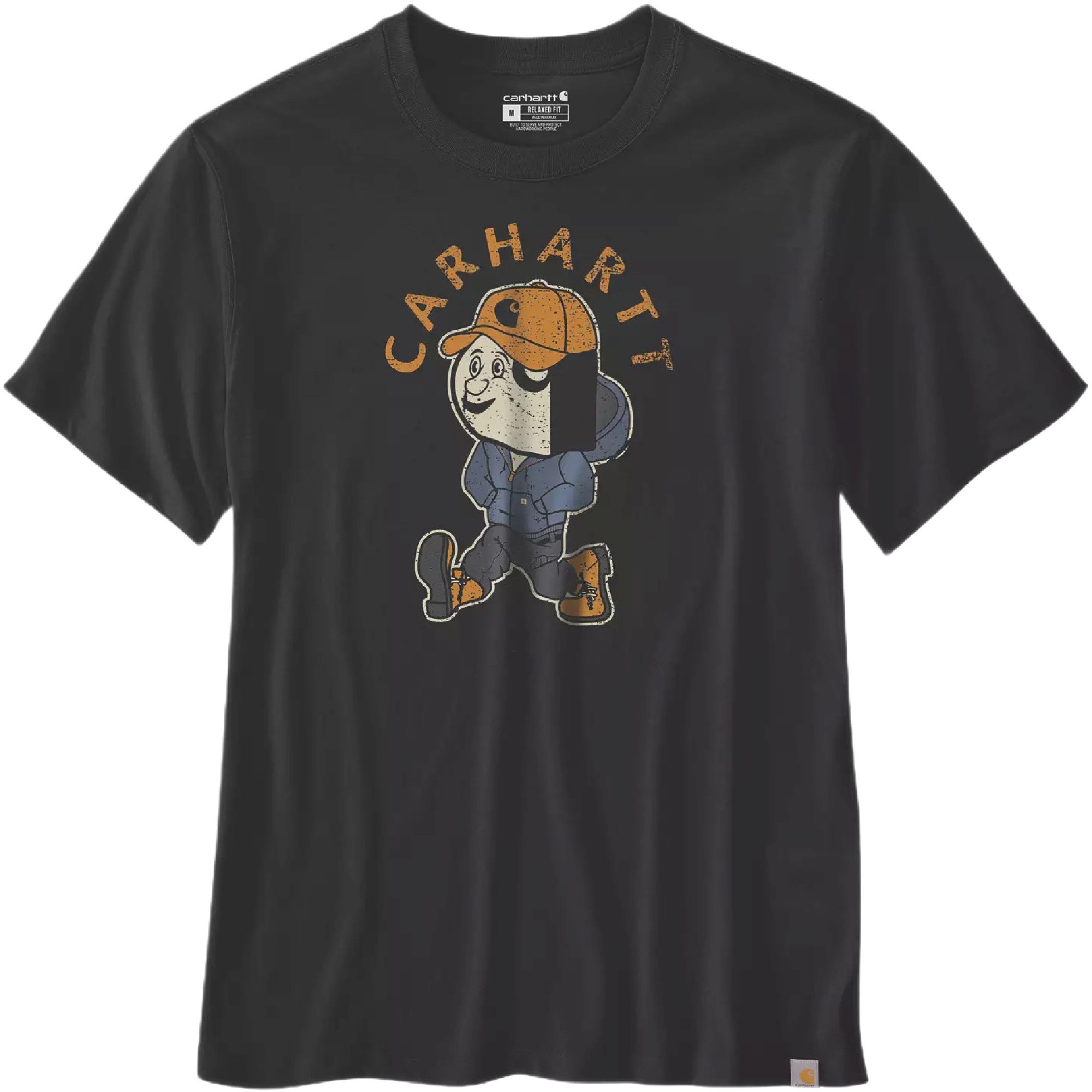Carhartt Active Jac Graphic T-Shirt, black, Size L for Men
