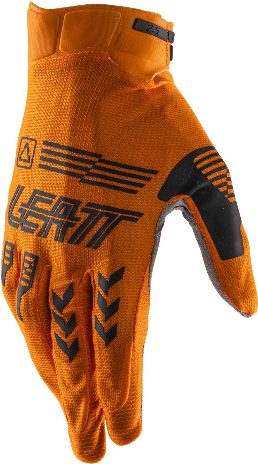 Leatt 2.5 X-Flow 2025 Motocross Gloves, Orange, Size 2XL For Men