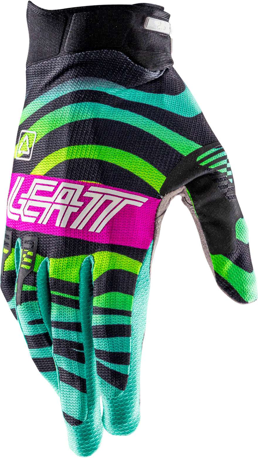 Leatt 2.5 X-Flow Tiger Gants de motocross, taille S pour Hommes