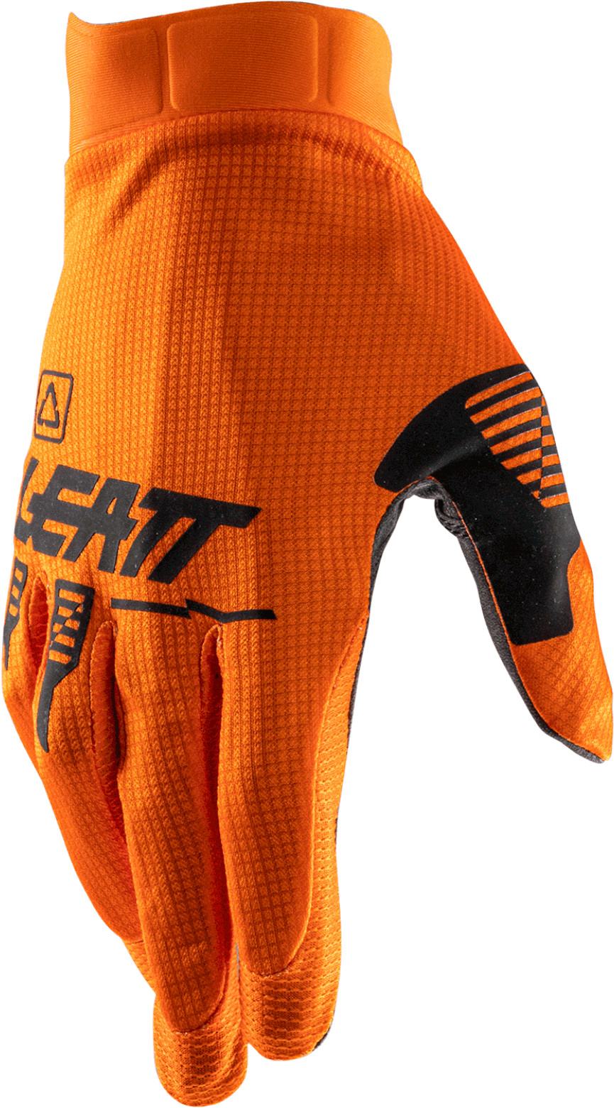 Leatt 1.5 GripR 2026 Gants de motocross, noir-orange, taille 2XL pour Hommes