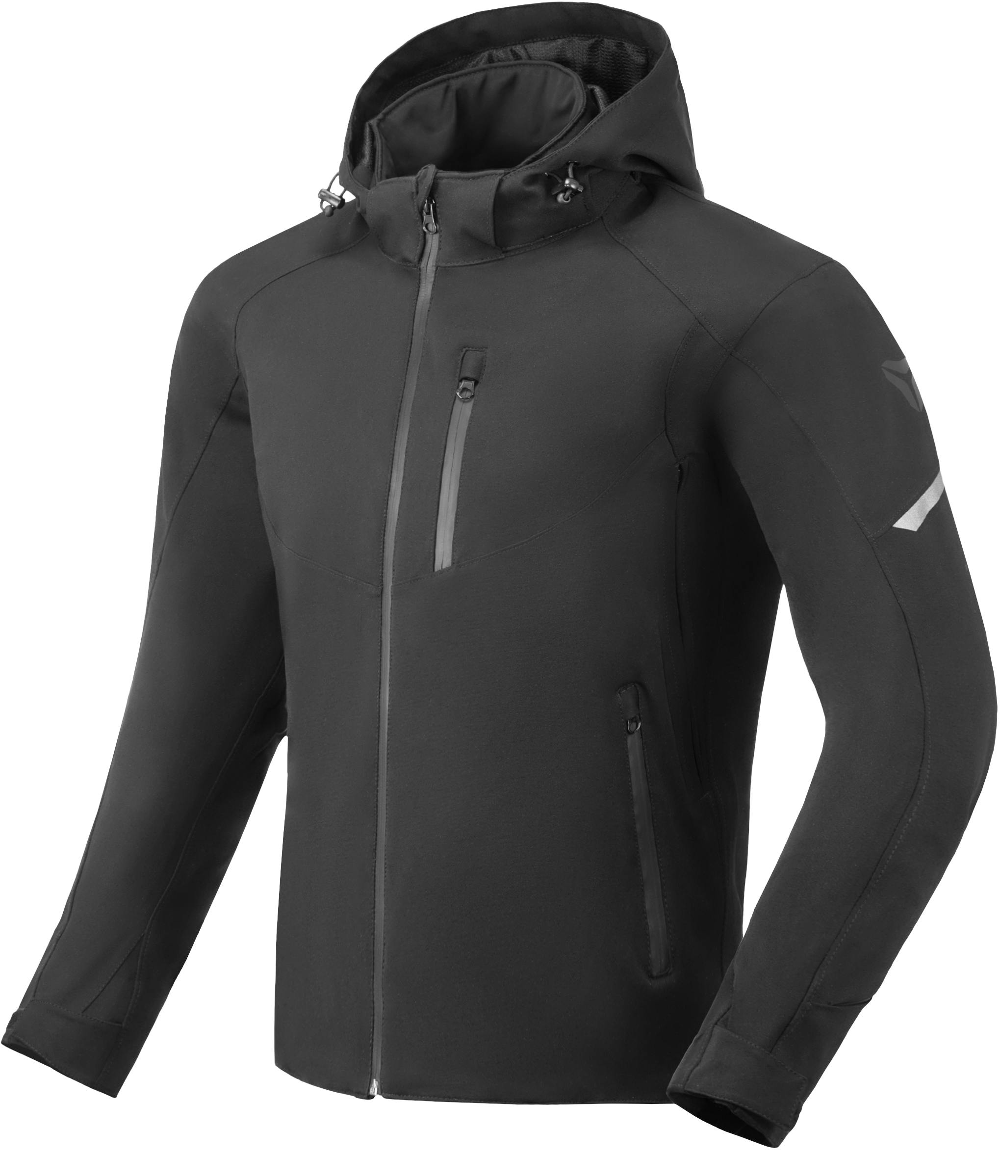 Seca District Veste textile de moto imperméable, noir, taille 4XL pour Hommes
