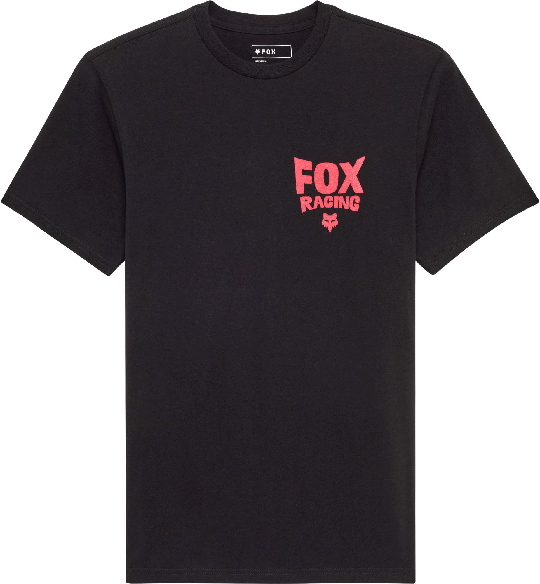 FOX Bolt Premium T-Shirt, black-pink, Size M for Men-image-675477338