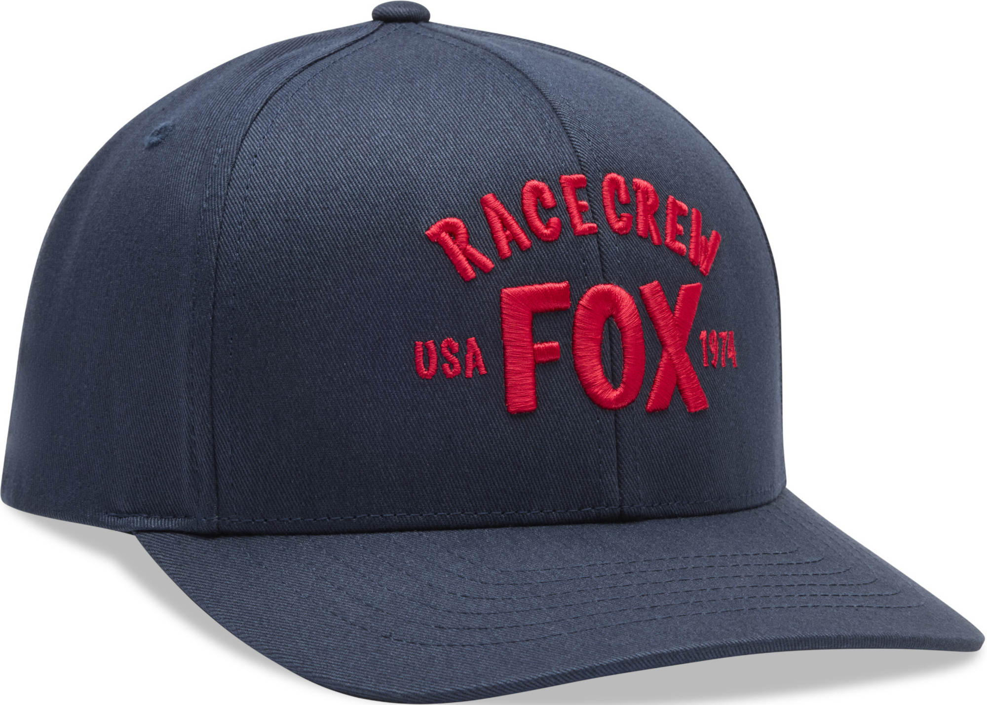 FOX Slogan Snapback Cap, red-blue for Men