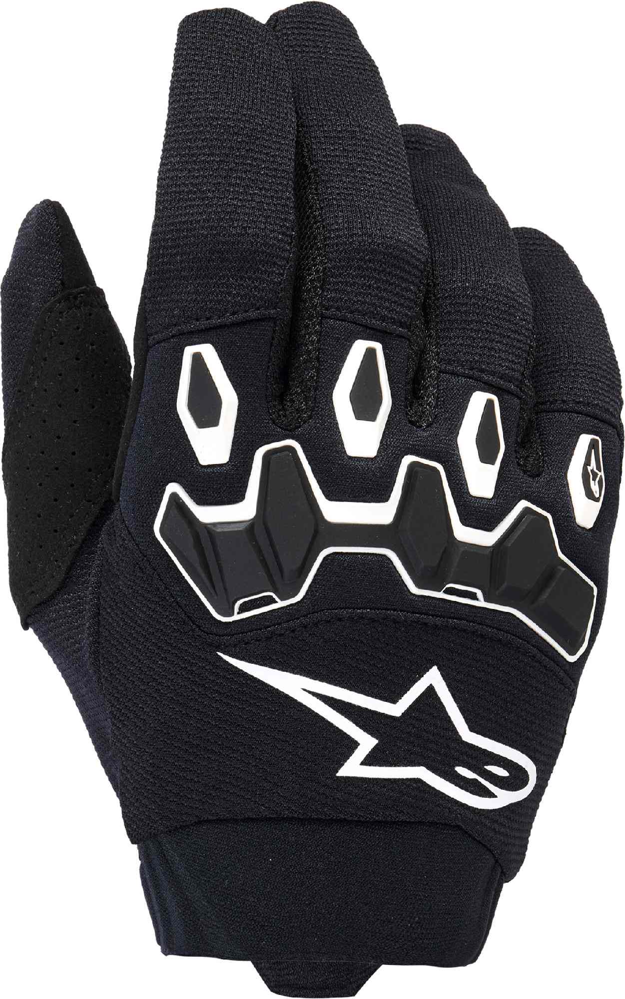 Alpinestars Unisex Black White Full Bore V2 Youth Motocross Gloves, Black-White, Medium