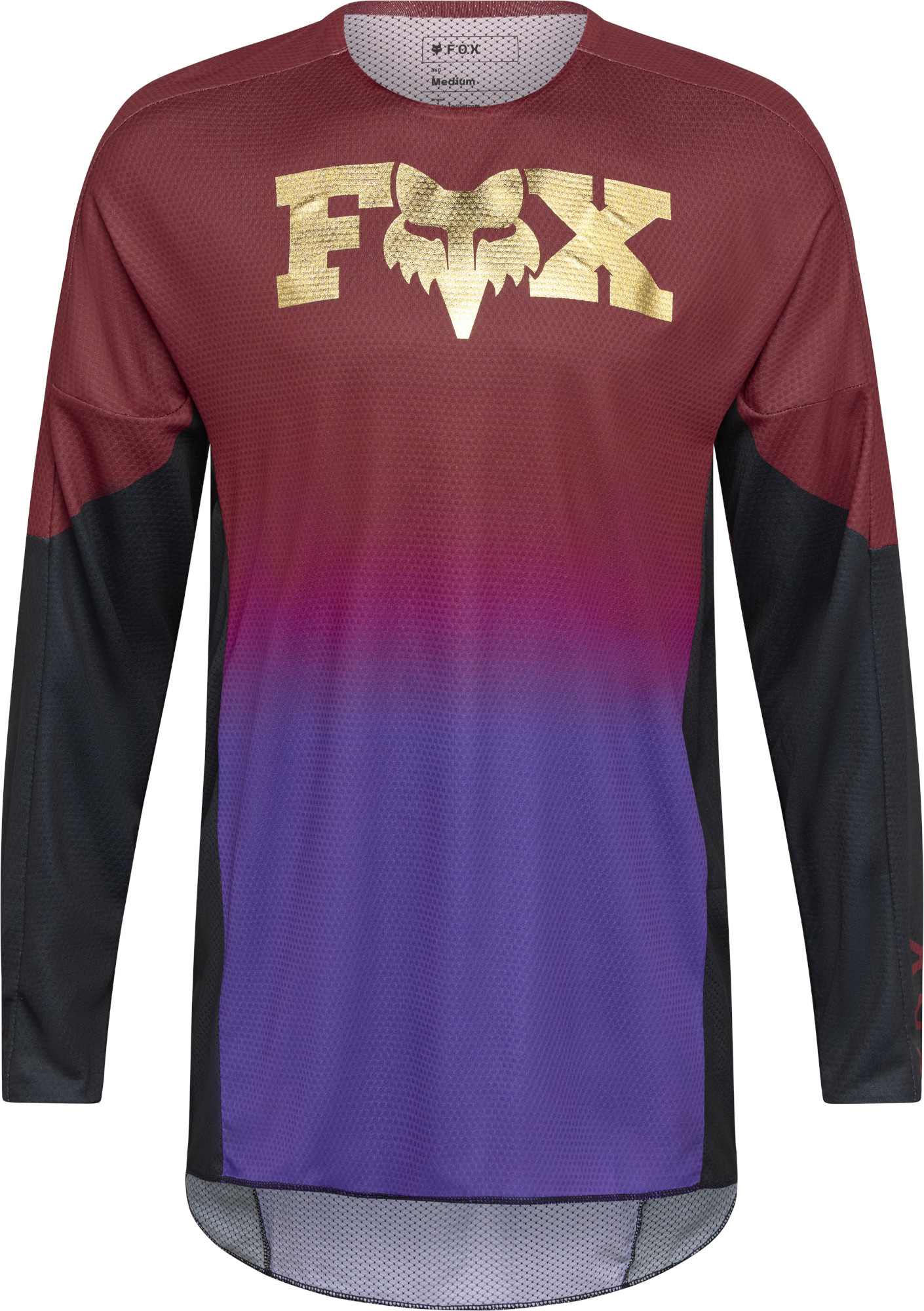 FOX 360 Drip Motocross Jersey, black-red, Size 2XL for Men-image-981492525