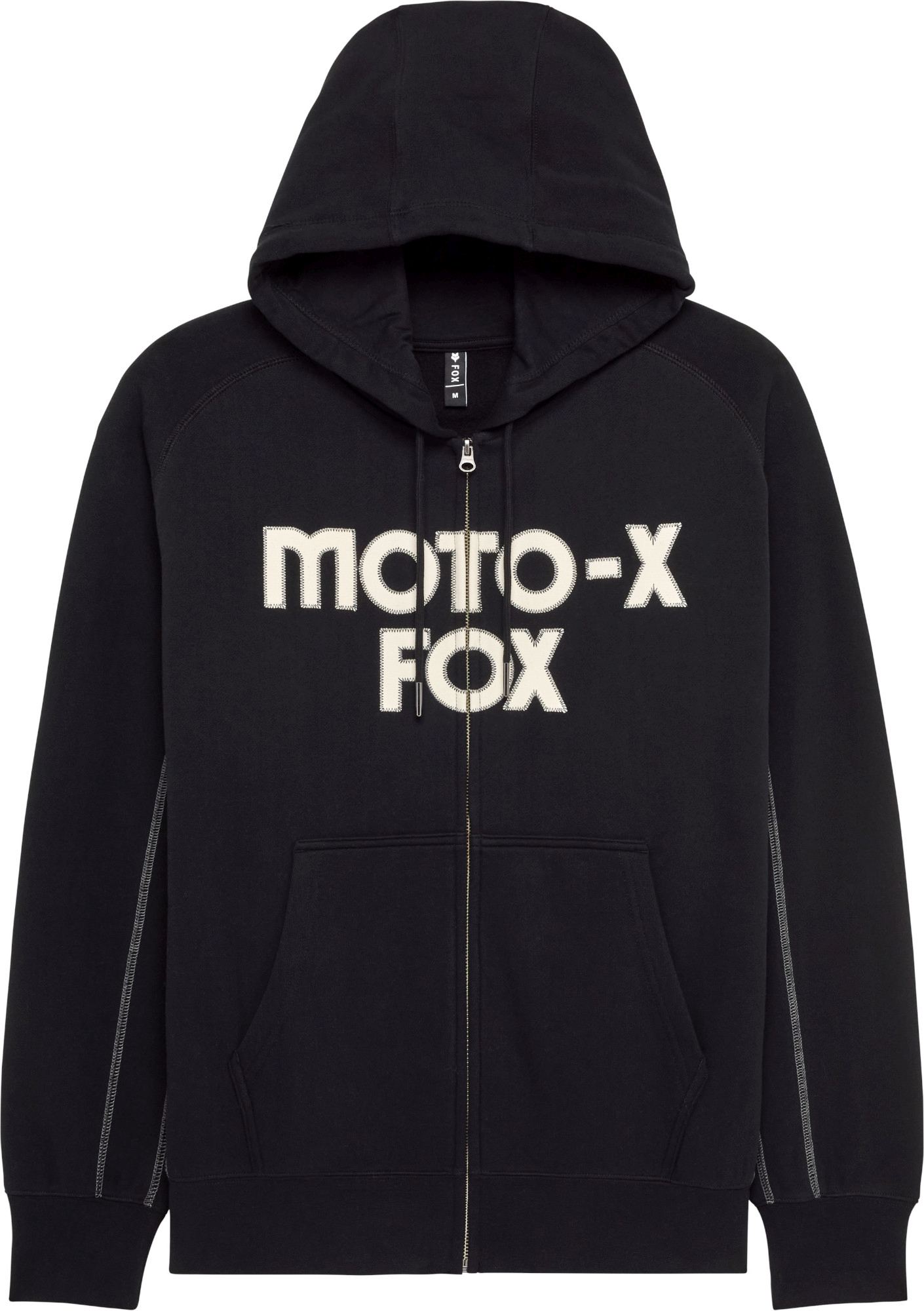 FOX Moto-X Oversized Zip Hoodie, black, Size L for Men-image-981574614