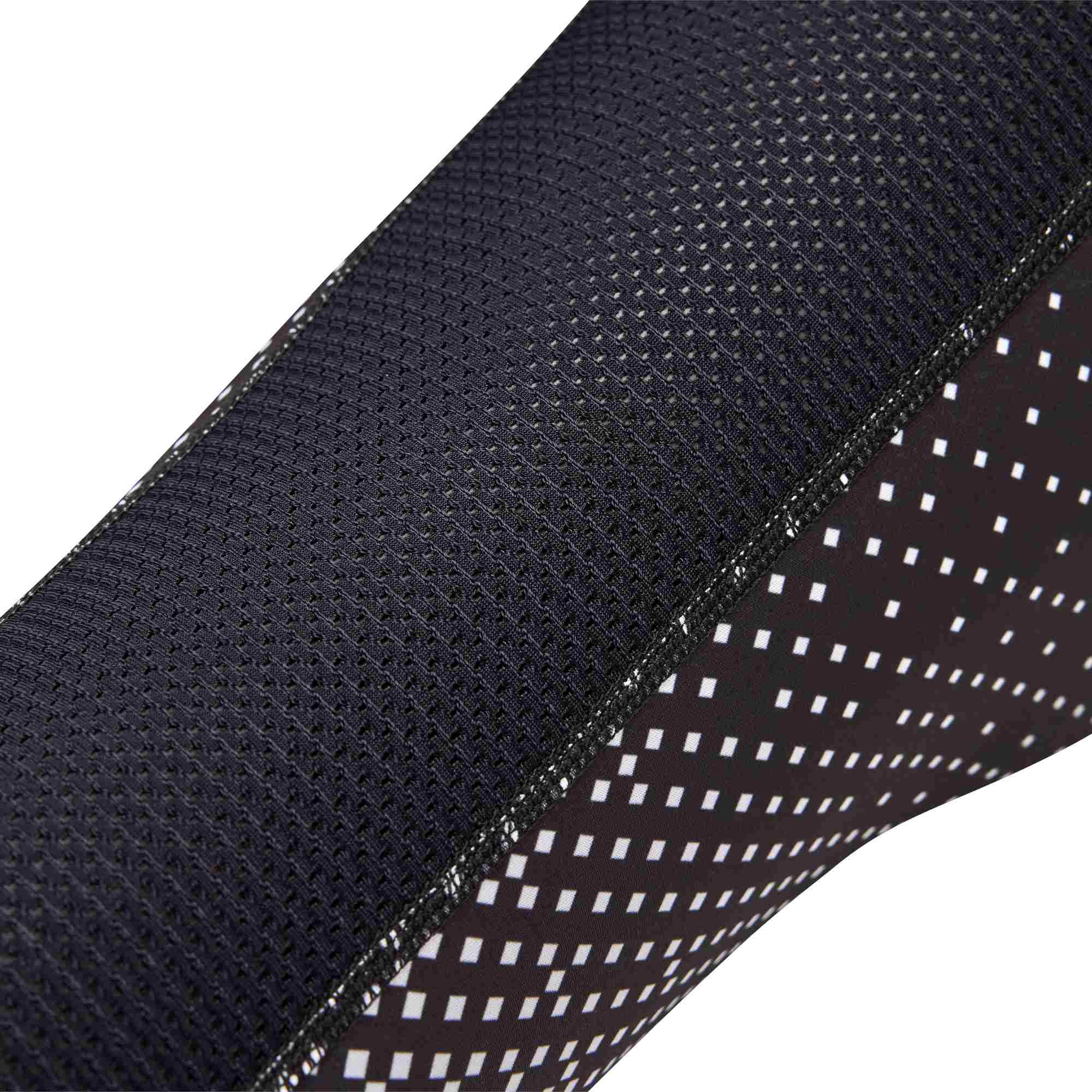 Side view of FOX Flexair Fracture KB Motocross Socks, black-white, Size L for Men