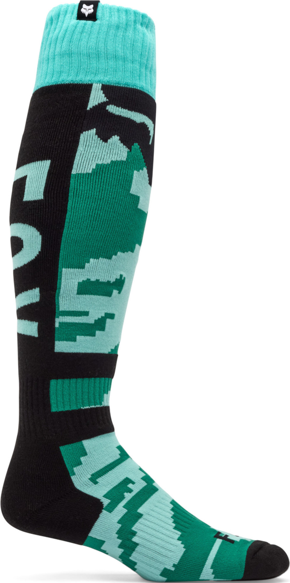 FOX 180 Kairos Motocross Socks, turquoise, Size S for Men