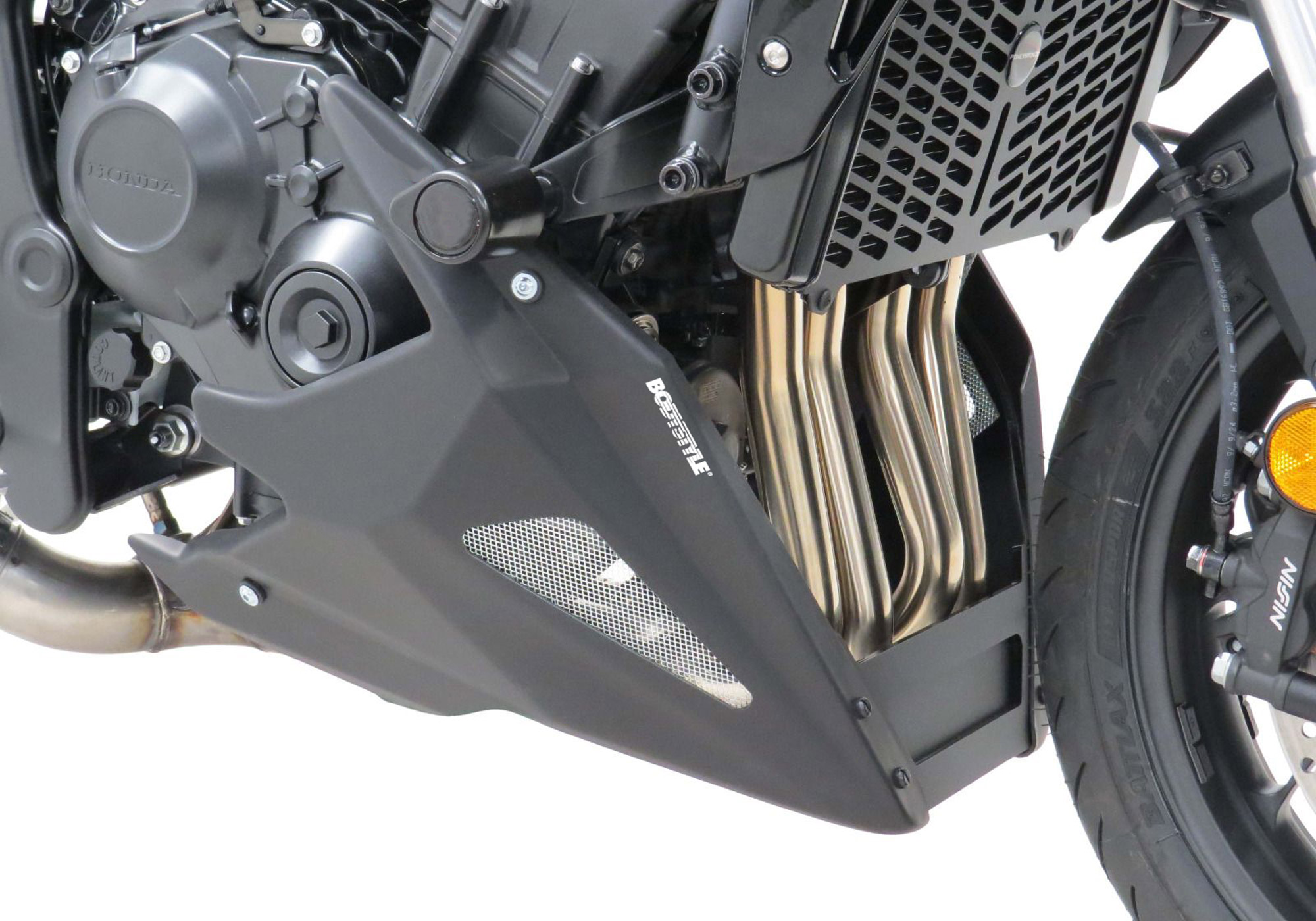 BODYSTYLE sabot moteur Plastiques ABS noir mat