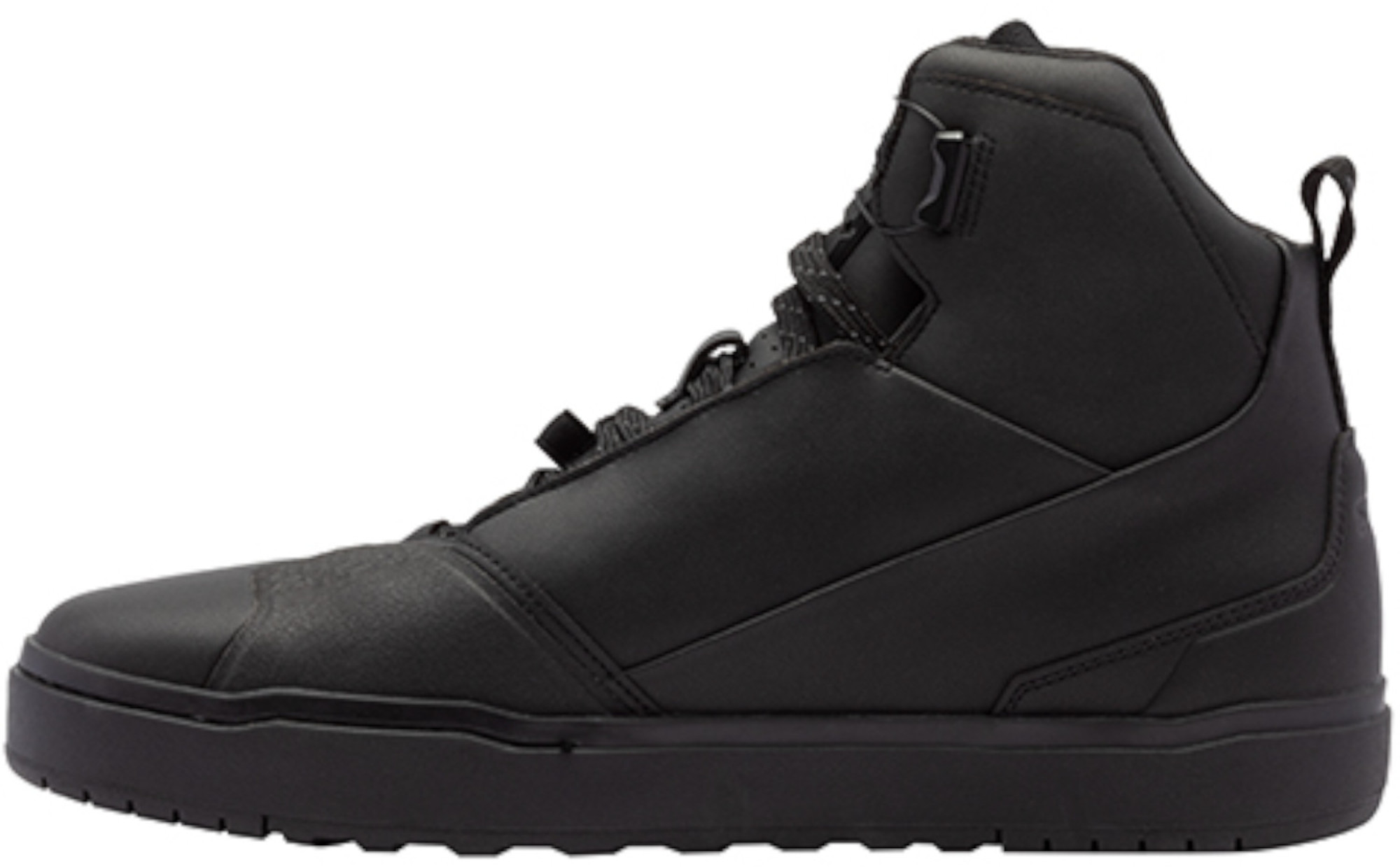 Side view of Sidi Kryo Motorcycle Shoes, black, Size 47 for Men