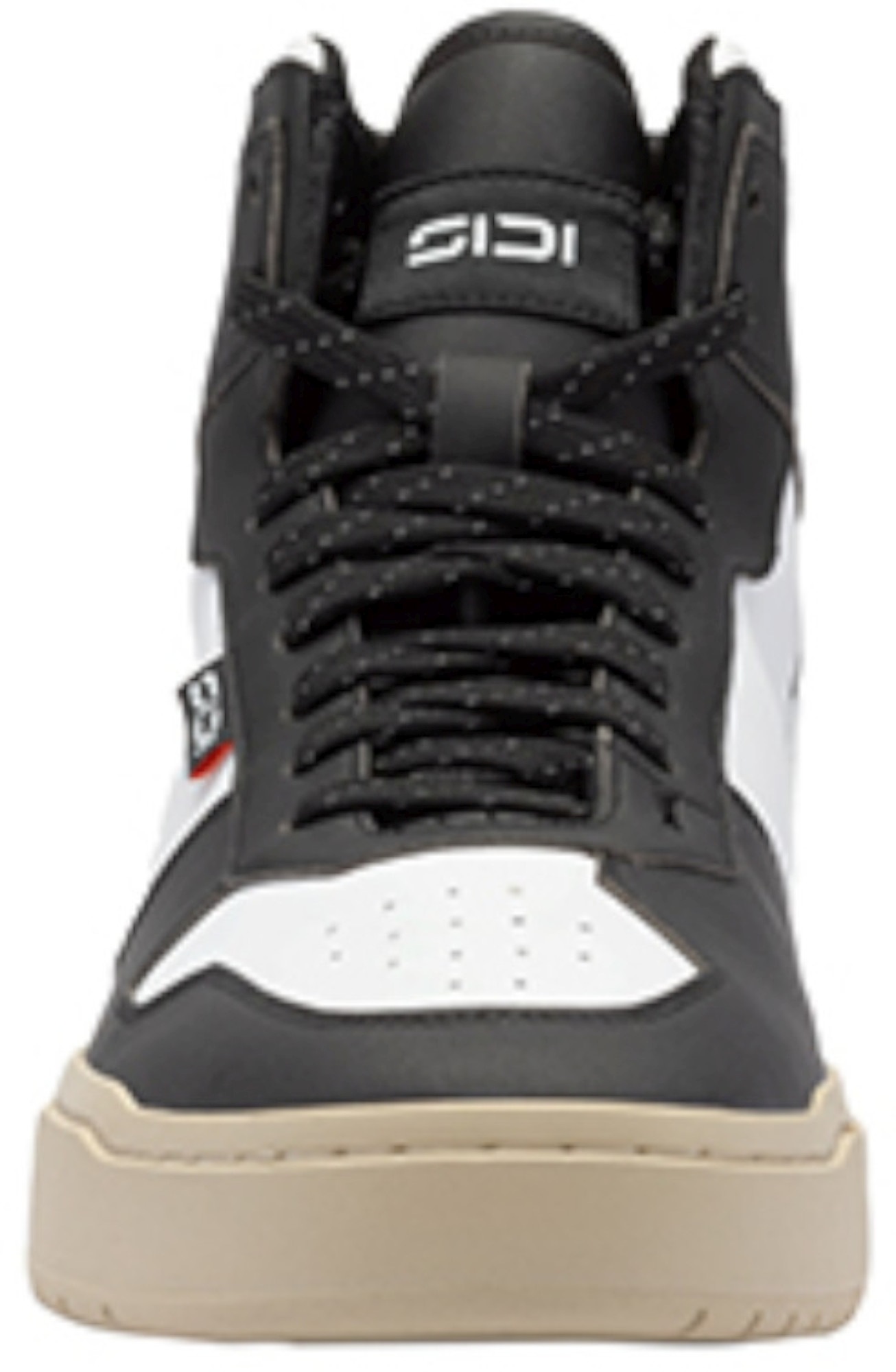 Side view of Sidi Lynx Motorcycle Shoes, black-white, Size 39 for Men