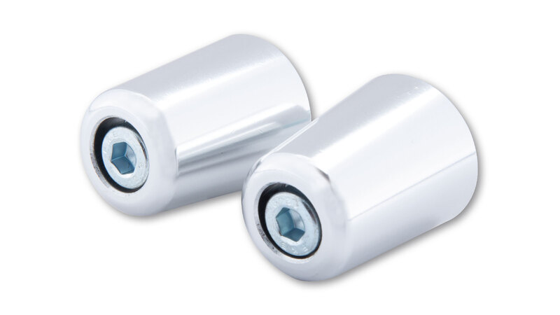HIGHSIDER Embouts de guidon  smart pour guidons originaux - chromé