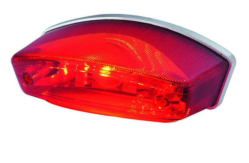 HIGHSIDER умный универсальный задний фонарь MONSTER, вкл. подсветку номерного знака, красный/прозрачный