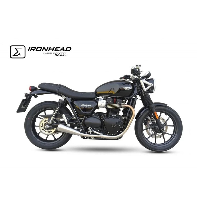 IXIL Slip On Ironhead Silencers Conical (Right+Left Side)