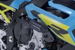 SW-Motechフレームスライダーキット - ブラック。BMW S 1000 R(24-)。