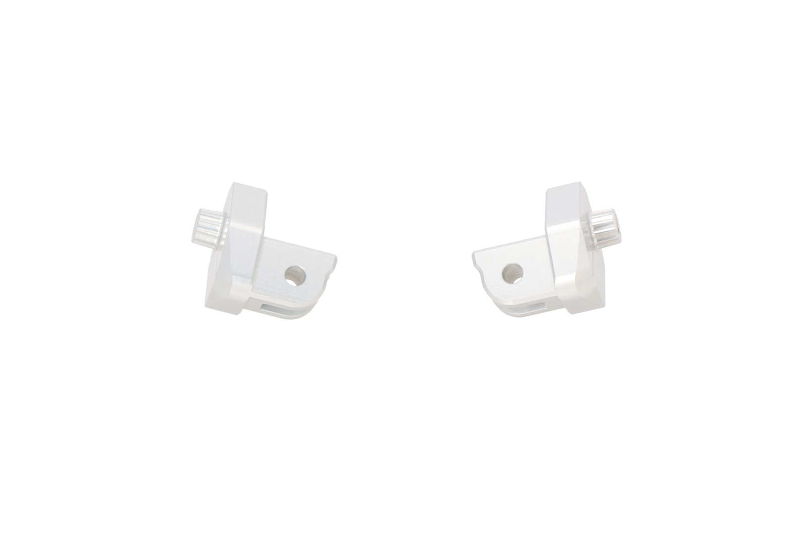 Sw-Motech Unisex Silver Mounting Kit For Evo Footrest - Triumph Tiger Sport 660 / 800 (24-).