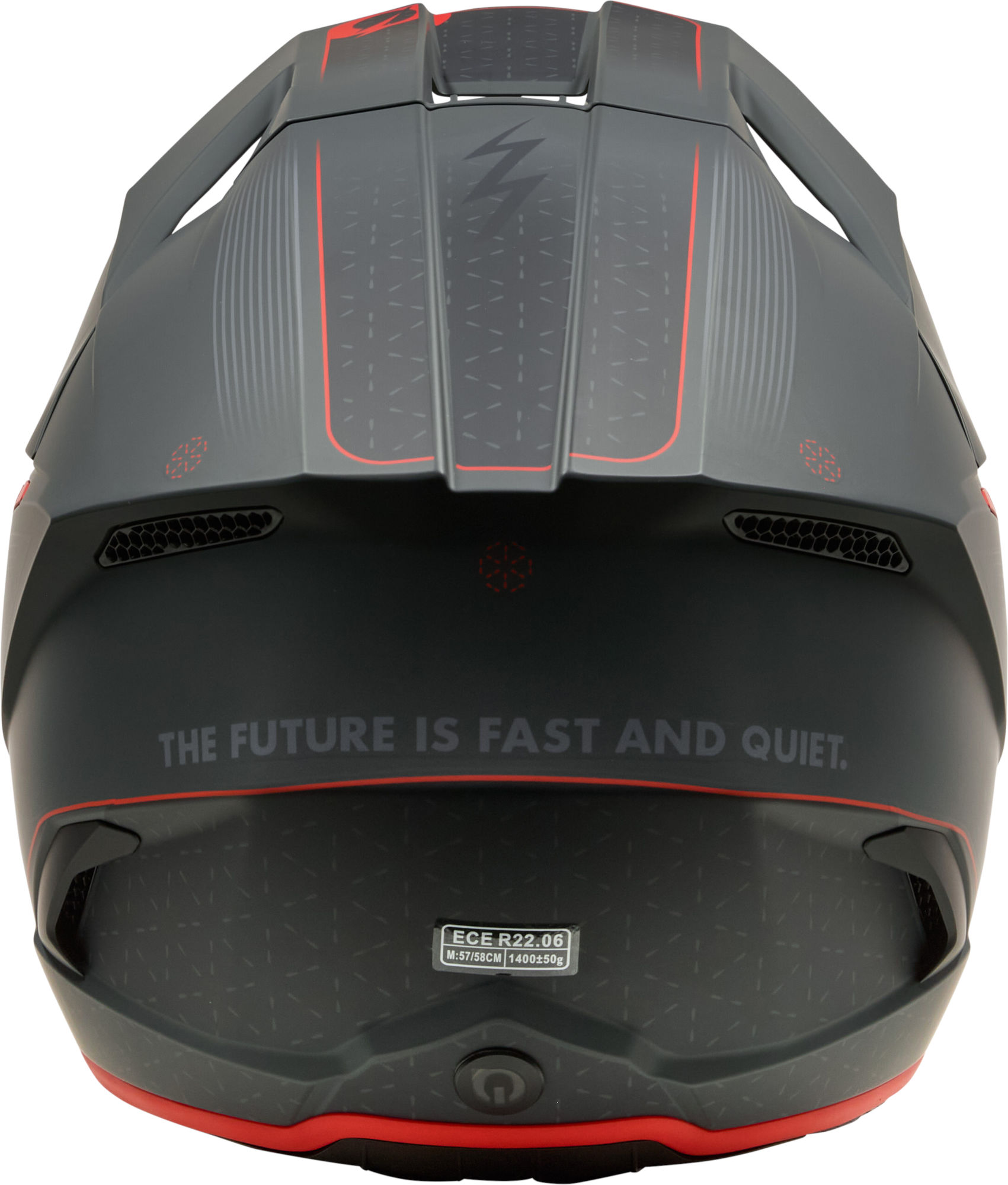 Side view of Oneal 3SRS E-STROKE Motocross Helmet, Size L for Men