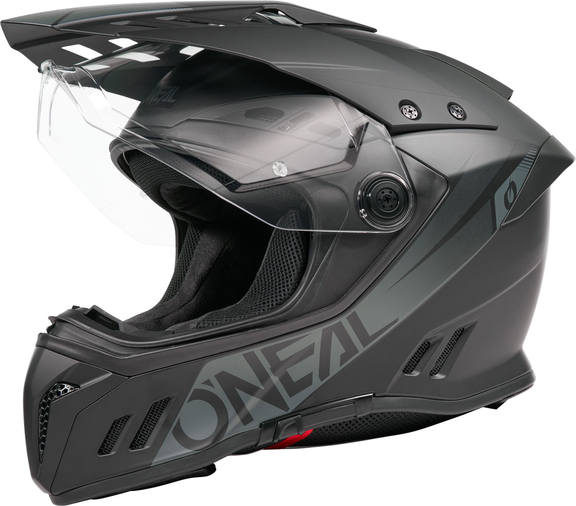 Side view of Oneal SIERRA RS Enduro Helmet, black, Size S for Men