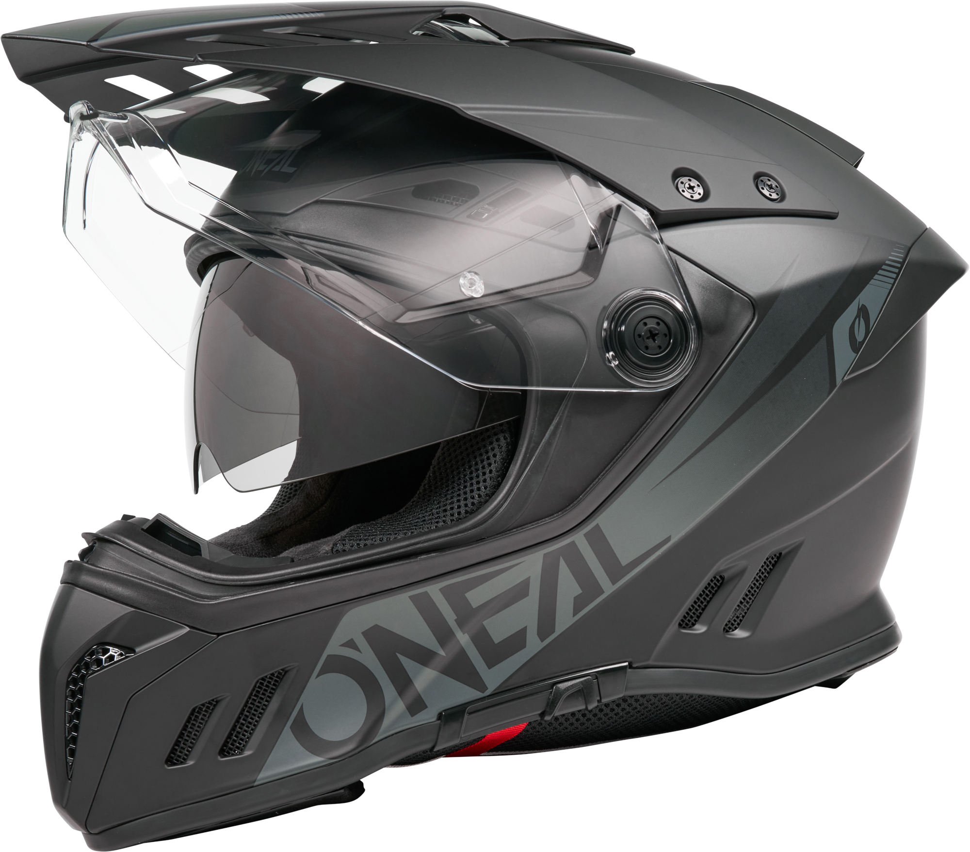 Side view of Oneal SIERRA RS Enduro Helmet, black, Size S for Men