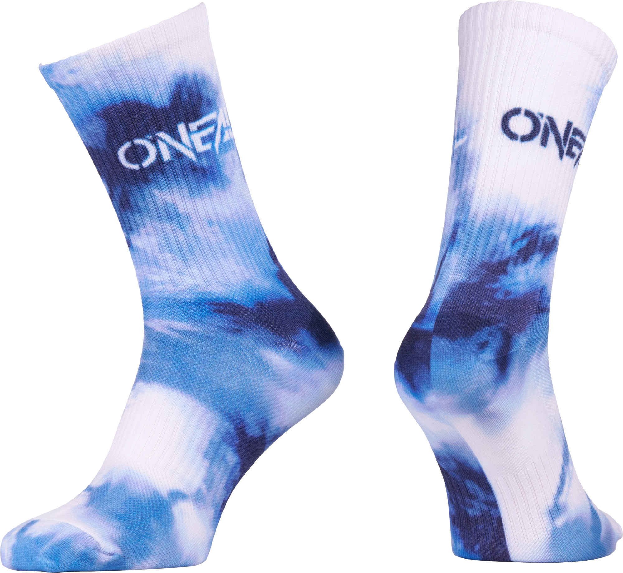 Oneal Performance TWIST MTB Socks, white-blue, Size 43 - 46 for Men-image-1330472813
