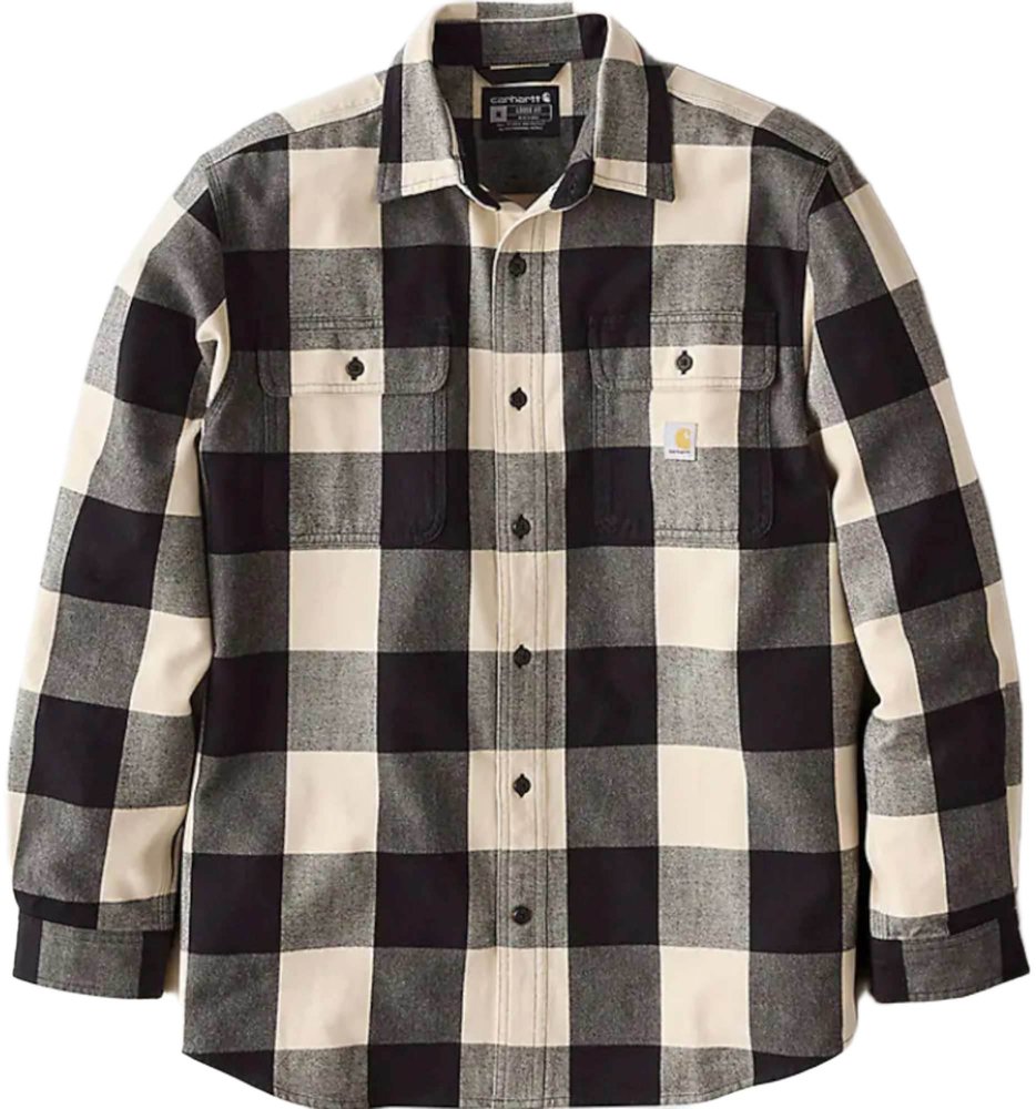Carhartt Heavyweight Flannel Plaid Skjorte