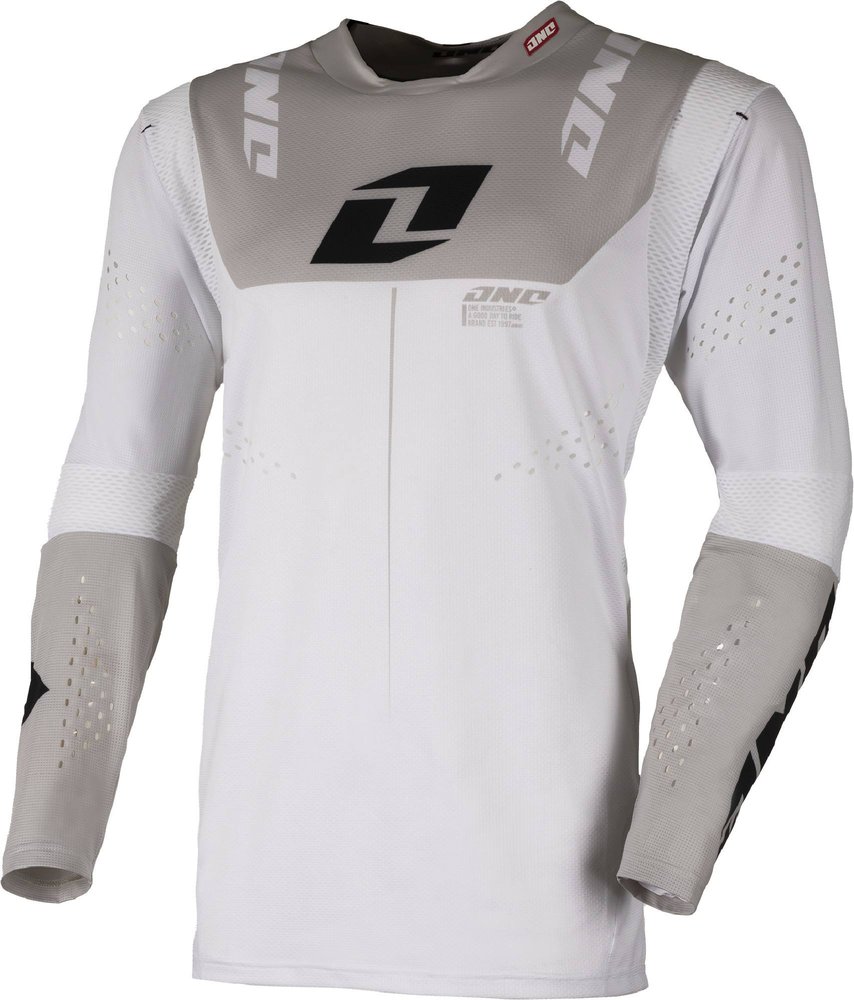 One Industries X-197 White Out Motokrosový dres