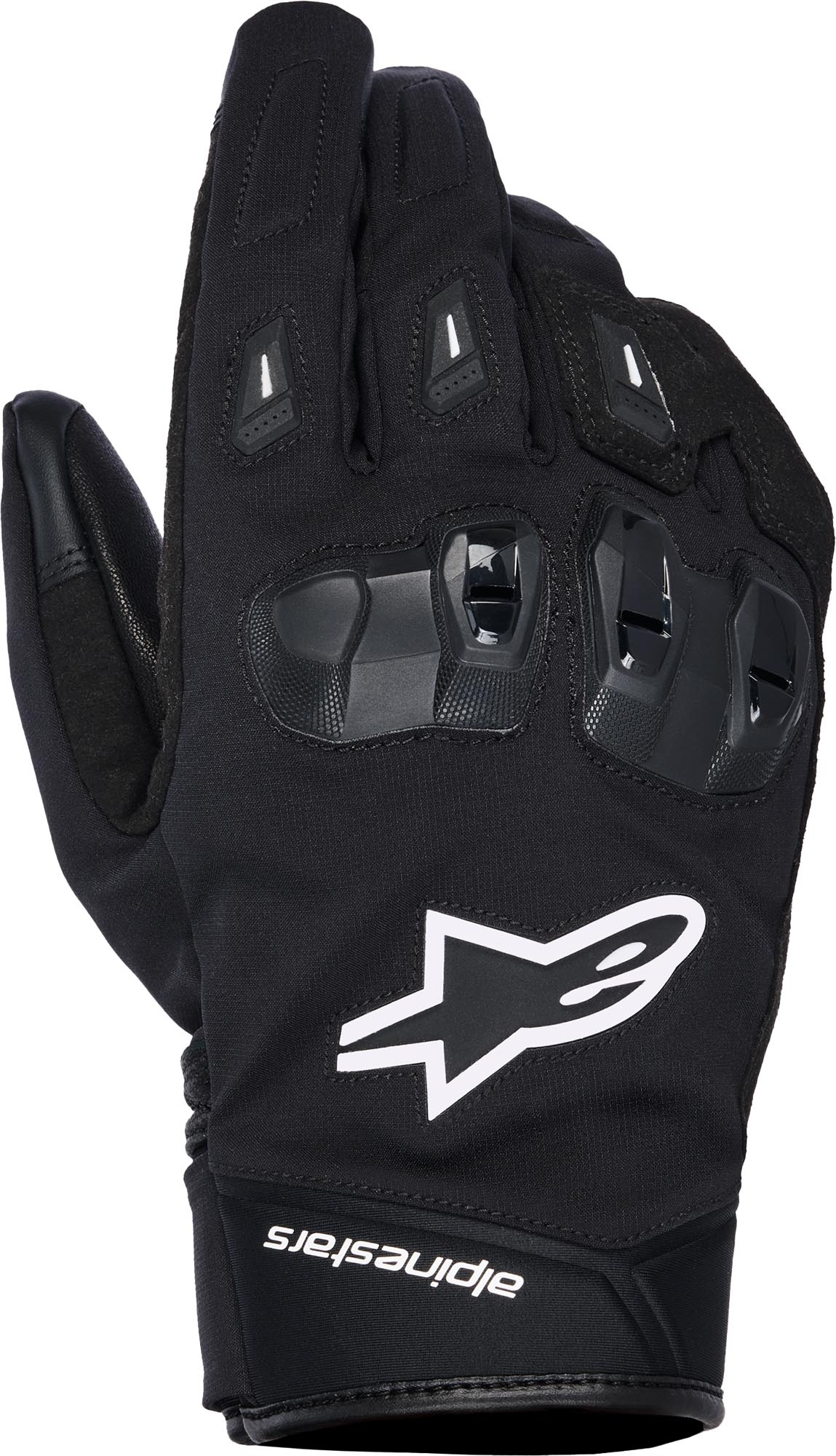 Alpinestars Sp X Z Wp Waterproof Motorcycle Gloves, Black-White, Size S For Men