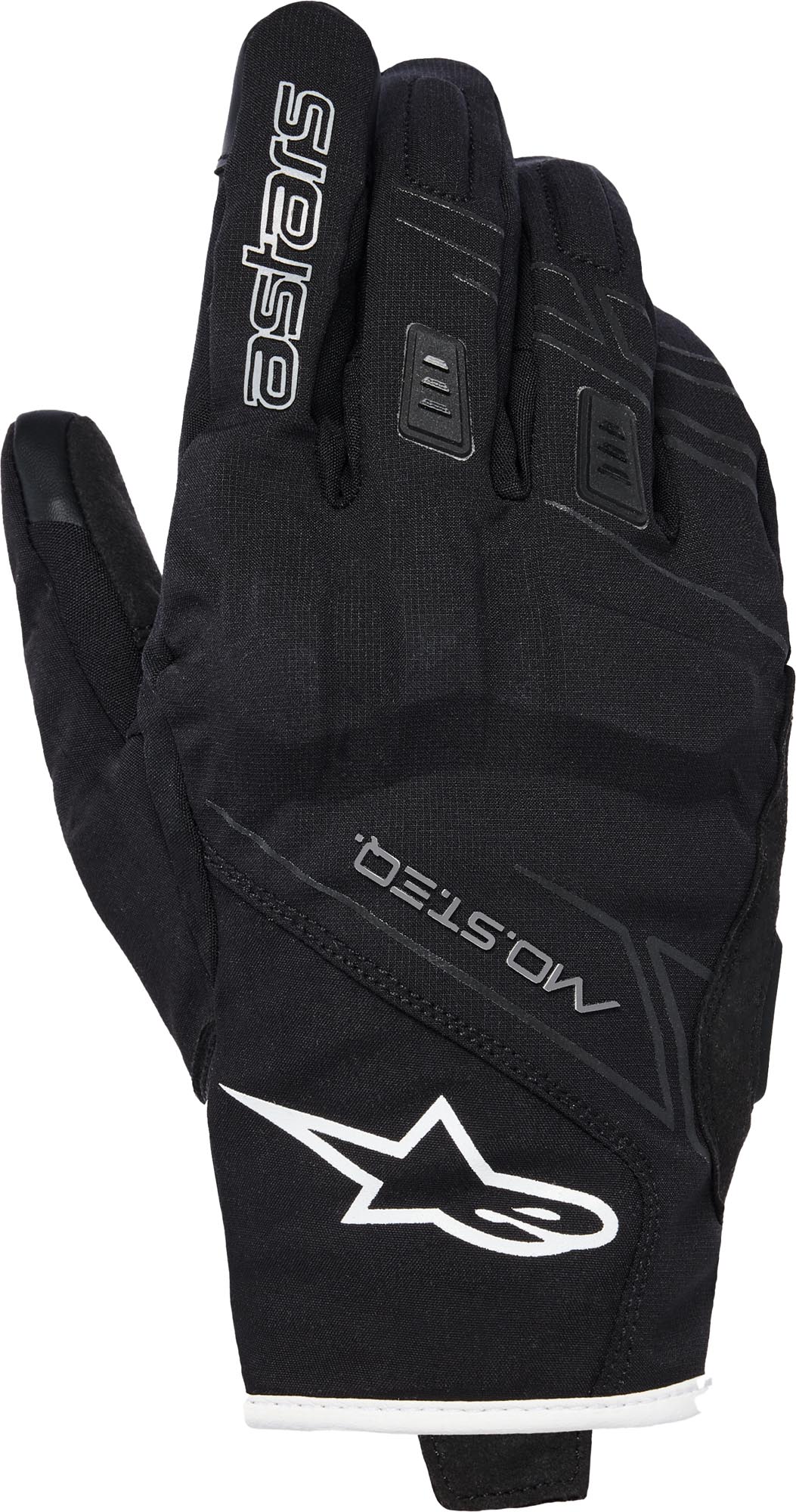 Alpinestars Stella Moblast Wp Waterproof Ladies Motorcycle Gloves, Black-White, Size 2XL For Women