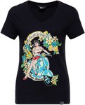 Queen Kerosin Vintage Love Dame T-skjorte